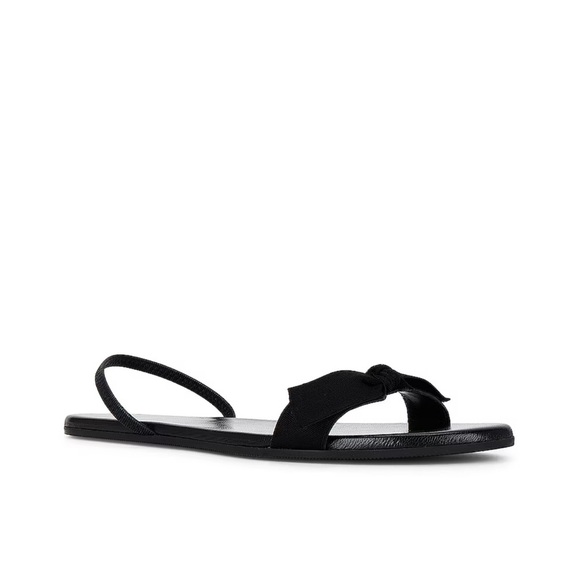 LIKE NEW The Row Bow Sandal in Black size 39.5 / US 9.5 - Picture 3 of 11